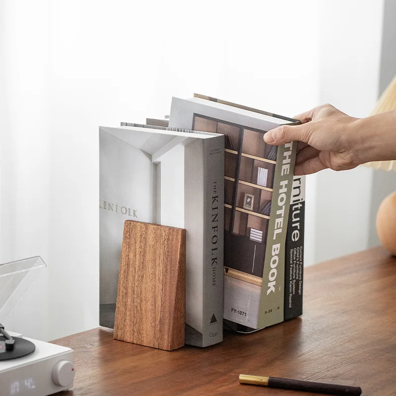 Soporte Libros Estantes De Libros Para Oficina, 4 Sujetalibros De Escritori | Cuotas Sujeta Libros Estantería Oficina
