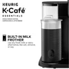 Single Serve Specialty Coffee & Milk Frother Brewer  K-Cafe Essentials Pod Maker 3 Brew Sizes Fast & Fresh Energy Efficient 4