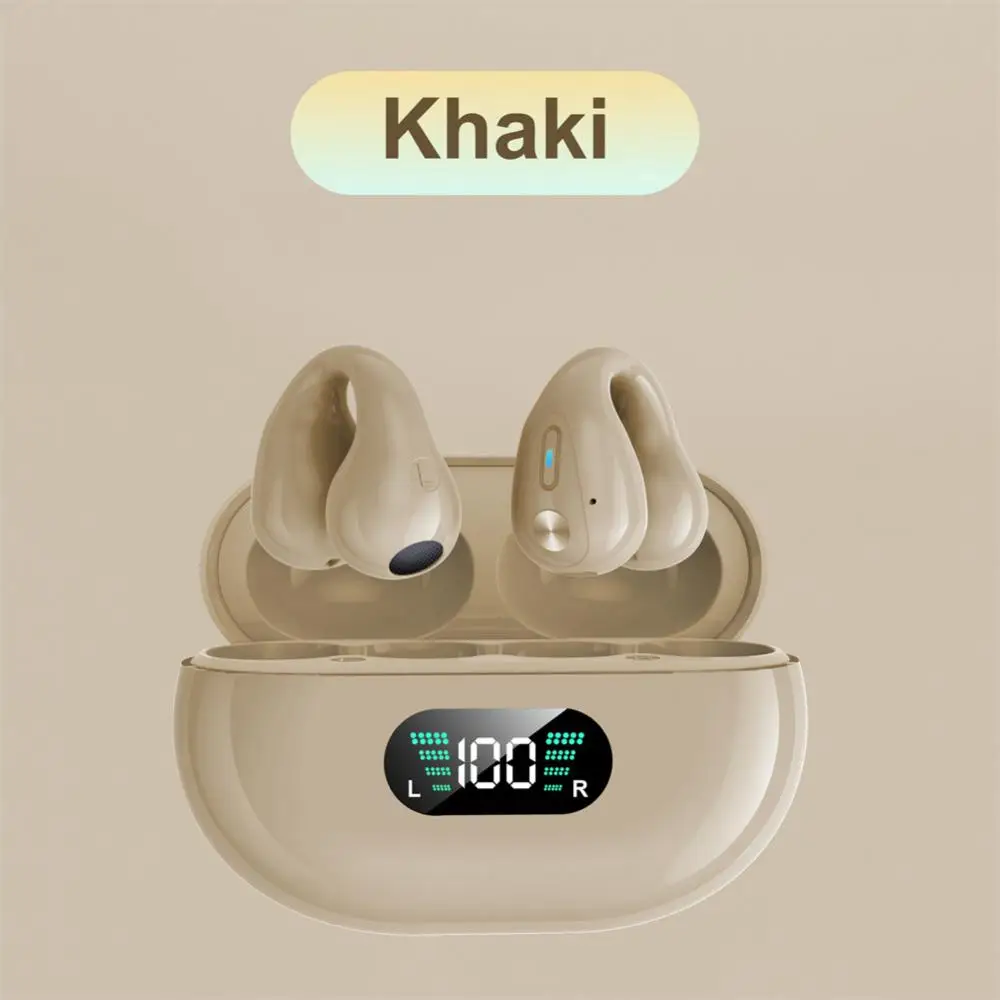 

New YYK-Q80 Bluetooth 5.3 Earphones True Wireless Headphones With Mic Button Control Noise Reduction Earhooks Waterproof Headset