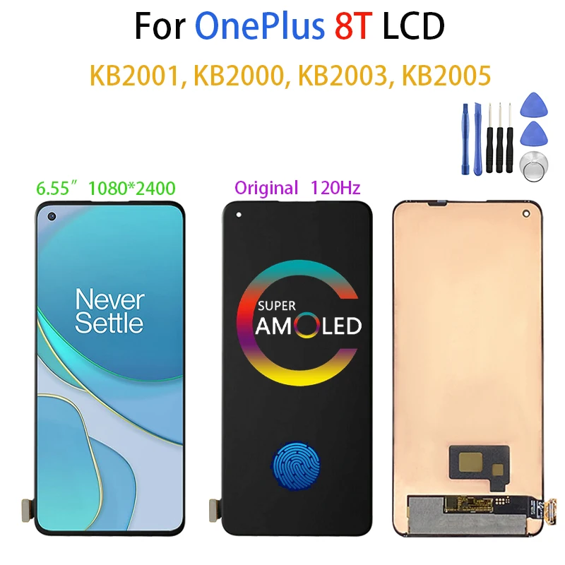 OnePlus 8T グローバルモデル KB2003 OnePlus 8T 128GB 8GB RAM KB2003 (FACTORY UNLOCKED) 6.55