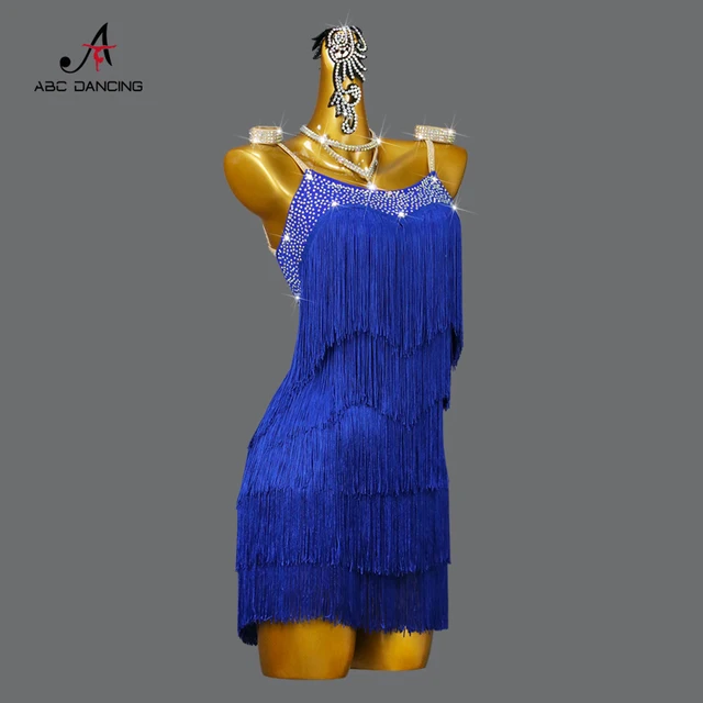 우아하고 매력적인 댄스화 2023 라틴댄스 원피스로 댄스 플로어에서 빛나세요.