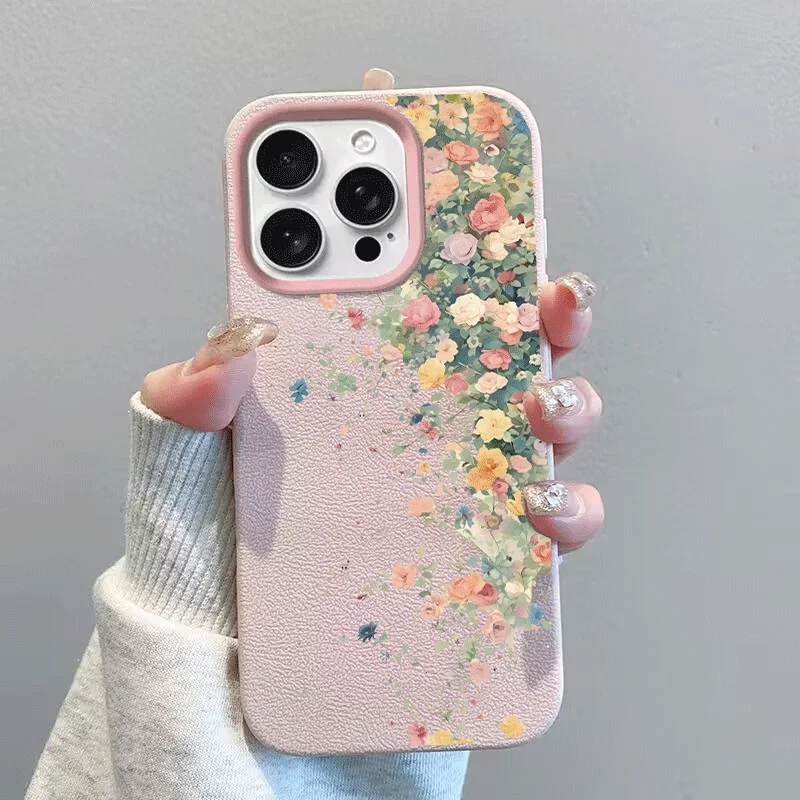 Elegant Flower Lichee Pattern Phone Case