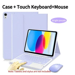 Versatile Bluetooth Keyboard Case - Korean (Bright purple 4)