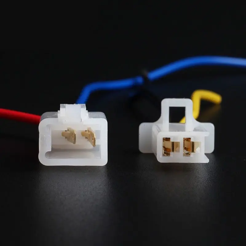 Kit Connettori Elettrici A 3 Pin ECSiNG, 10 Set Maschio E Femmina, Terminali Da 6,3 Mm In Ottone, Per Moto, Auto E Barca