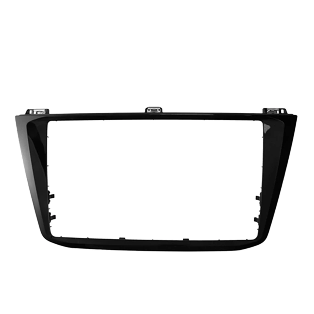 

8 Inch MIB CD Radio Stereo Frame Plate Adapter Mounting Dash Installation Bezel Trim Kit for Tiguan MK2 2017-2020