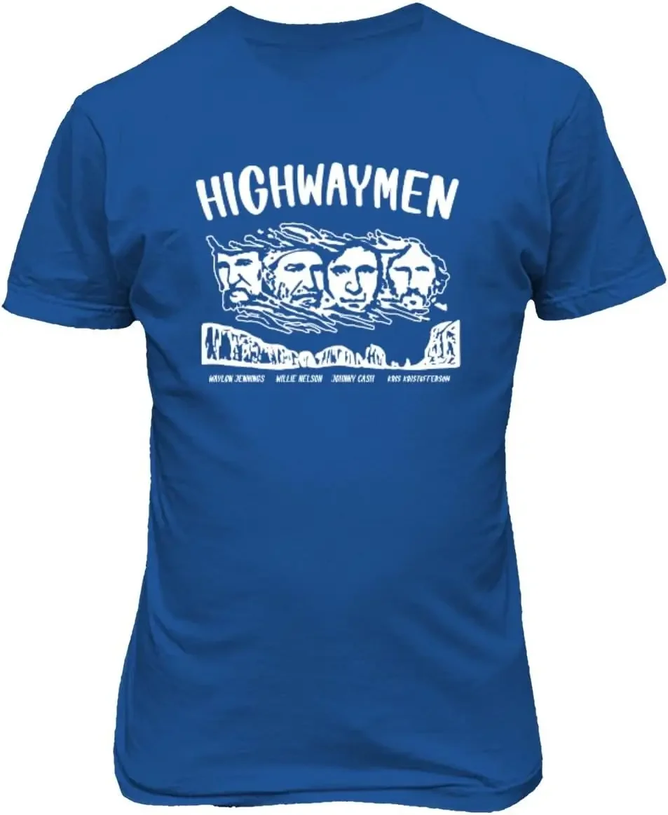 

Винтажная футболка унисекс The Highwaymen Outlaw Country Music Band в подарок