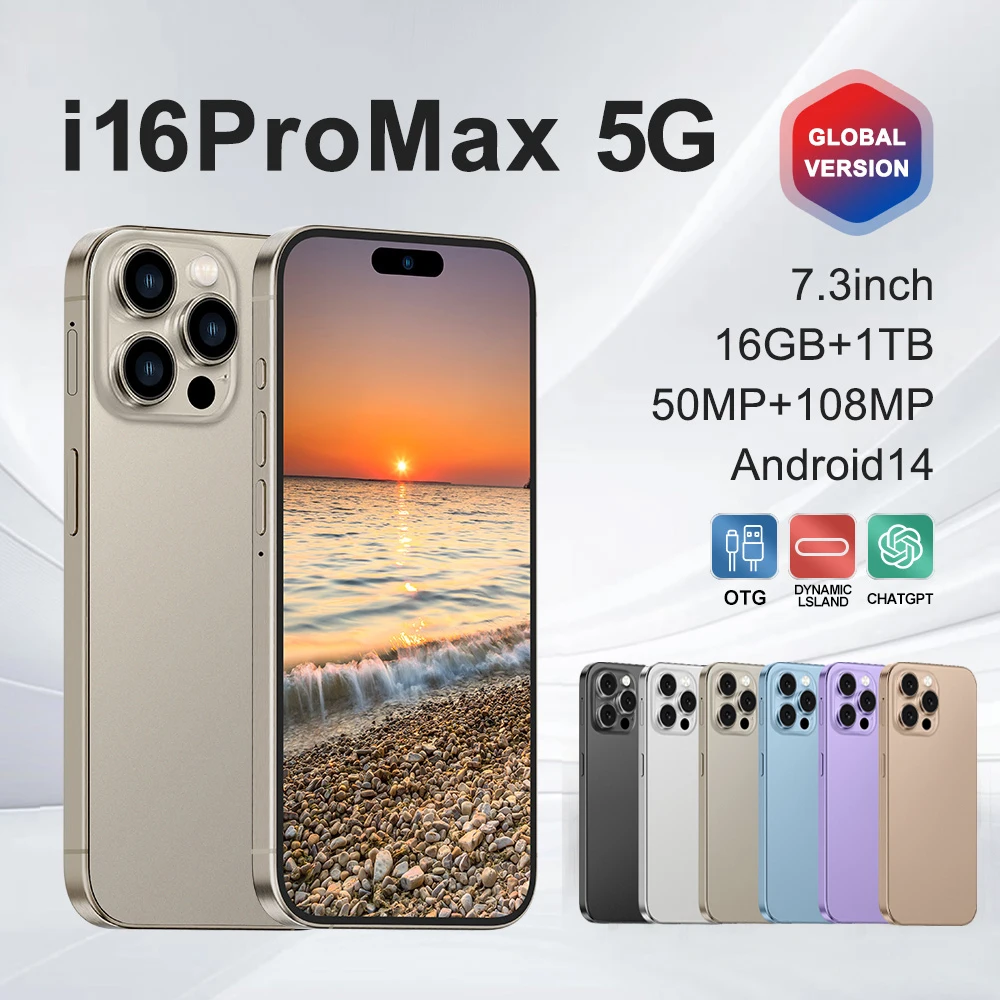 i16 ProMax High Quality 7.3 Inch LCD Display Touch Screen AMOLED Display