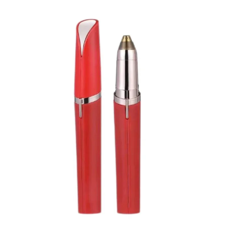 Electric Eyebrow Trimmer Electric Eyebrow Trimmer Battery Model No Skin Damage Lipstick Shaped