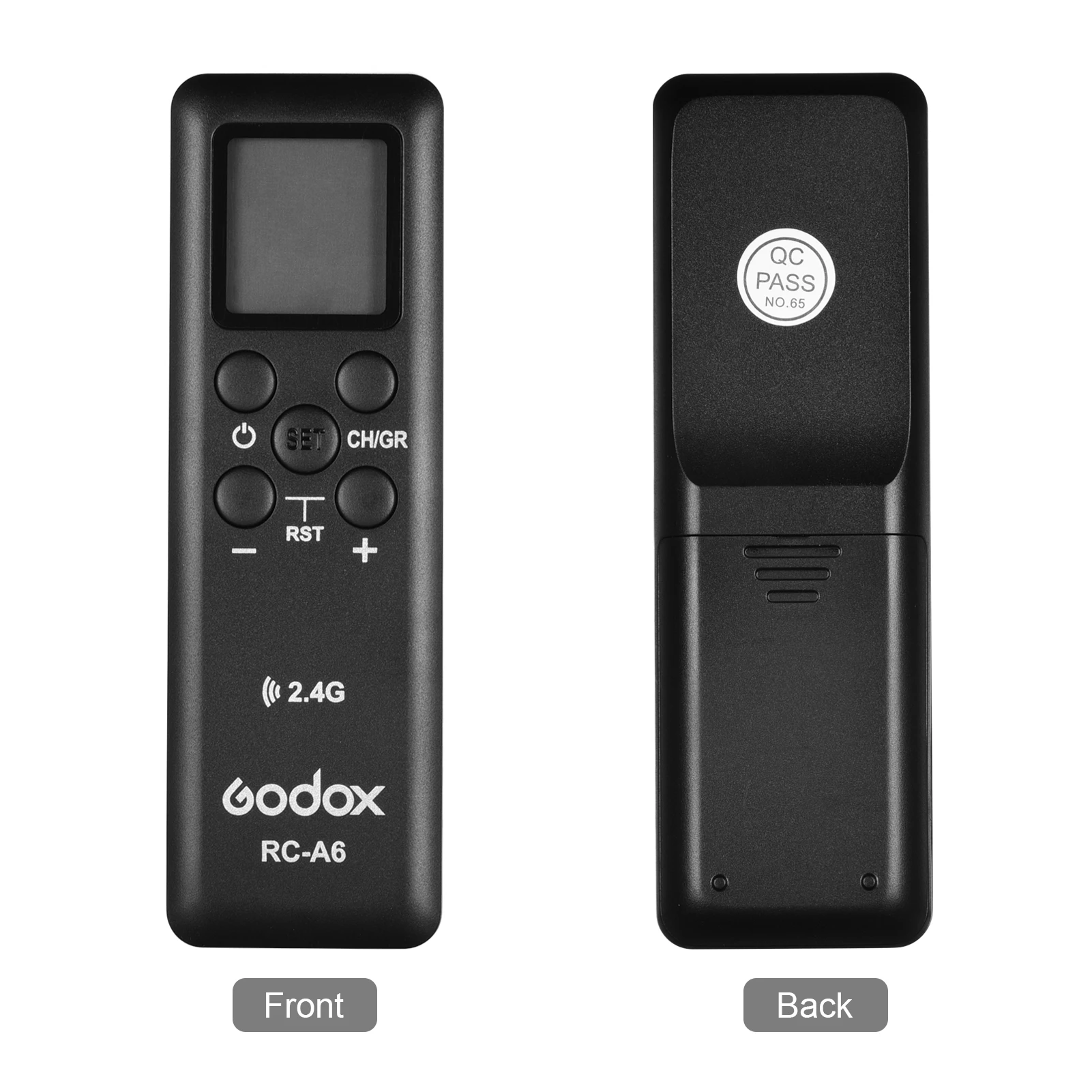 Godox RC-A6 Remote Control 2.4GHz Wireless for Godox SL150II SL200II SL150IIBi SL200IIBi SZ200BI FV150 FV200 UL60 ML60 LF308D camera remote shutter button camera remote shutter release