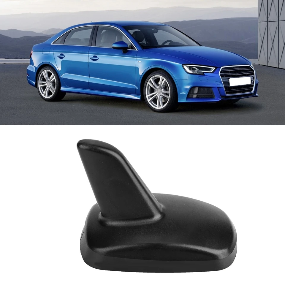 Antenne Aileron De Requin Pour Audi A3 (2016-2018) - Décoration Toit ABS Noir - Style Sportif - Installation Facile - Modèle 3897ZIY
