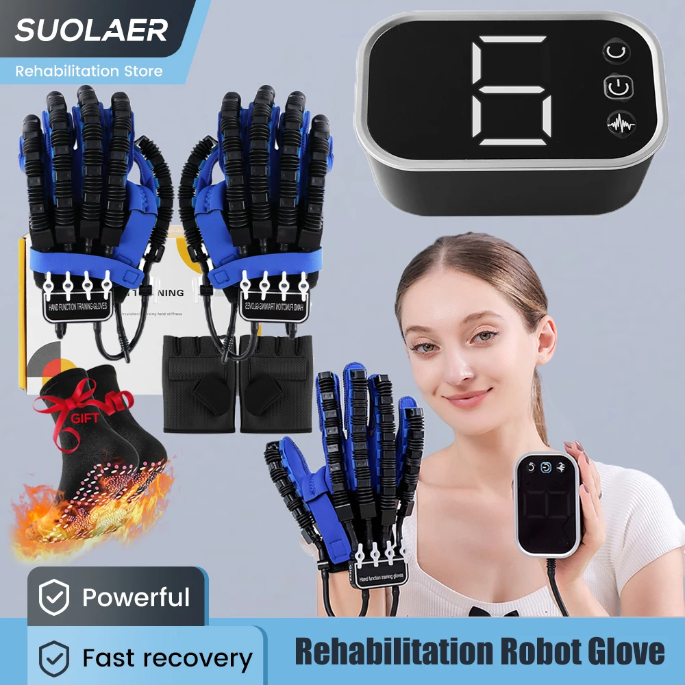 NewRehabilitationRobotGlovesforHemiplegiaStrokeCerebral