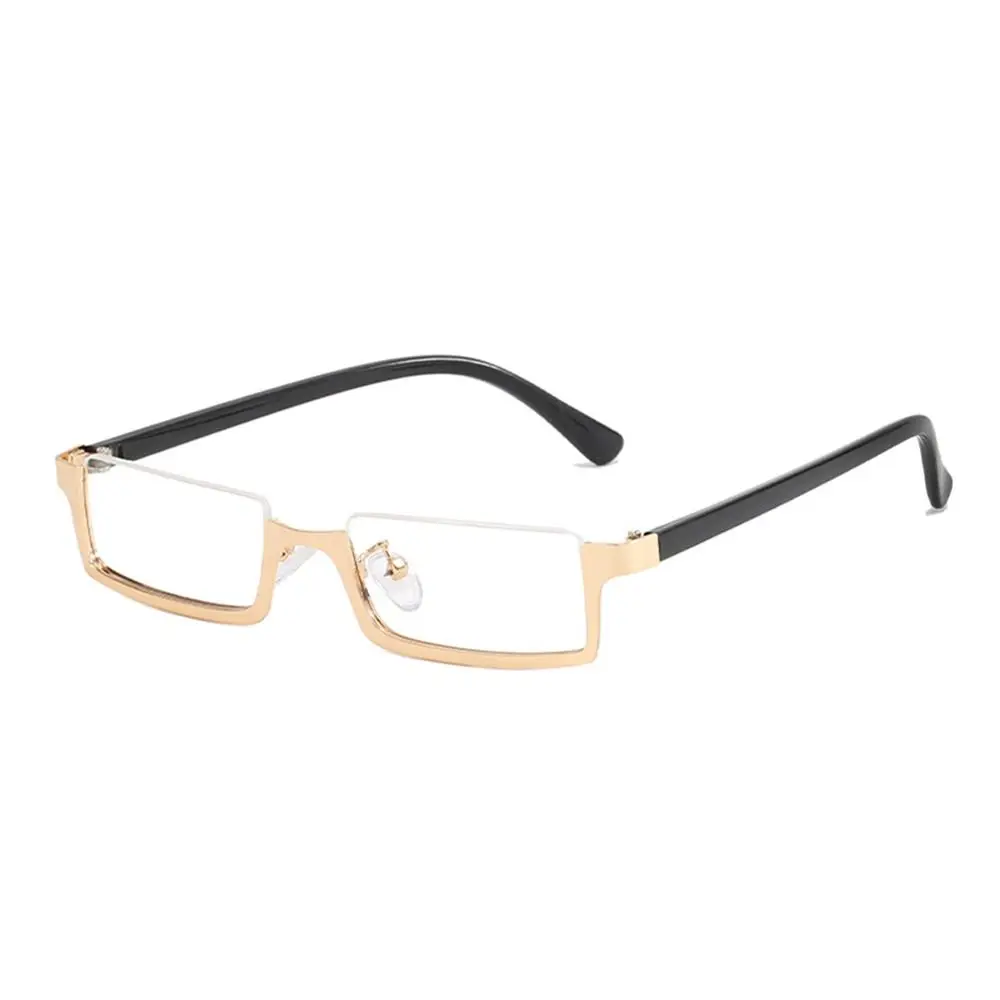 Augenschutz Anti-Blaulicht Brille bequeme ultraleichte Metall quadratische Brille Blue Ray Blocking Frame Brillen Büro – Detail 13
