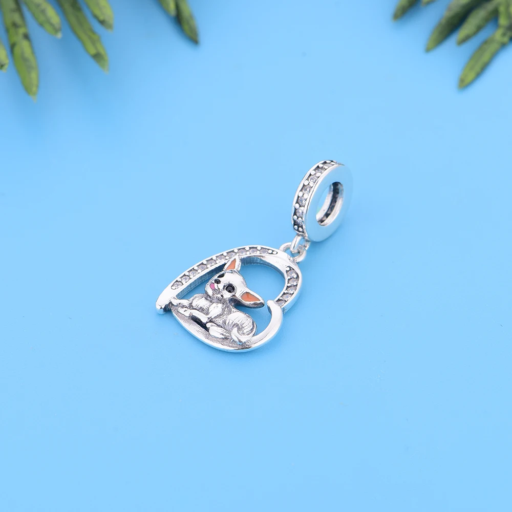 FC Jewelry Fit Original Charm Bracelet 925 Sterling Silver I Love