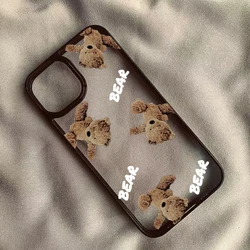 Adorable Plush Bear Phone Case Cover - S24 Plus (A)