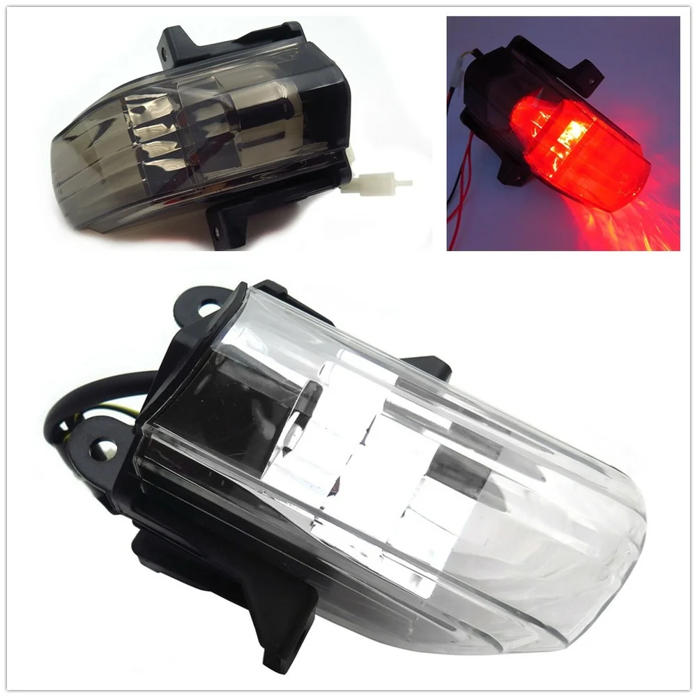 

Clear Lens LED Tail Light with Turn Signals For Aprilia RSVR Factory RSV1000 2004-2008 Aftermarket Free Shipping Motorcycle Part