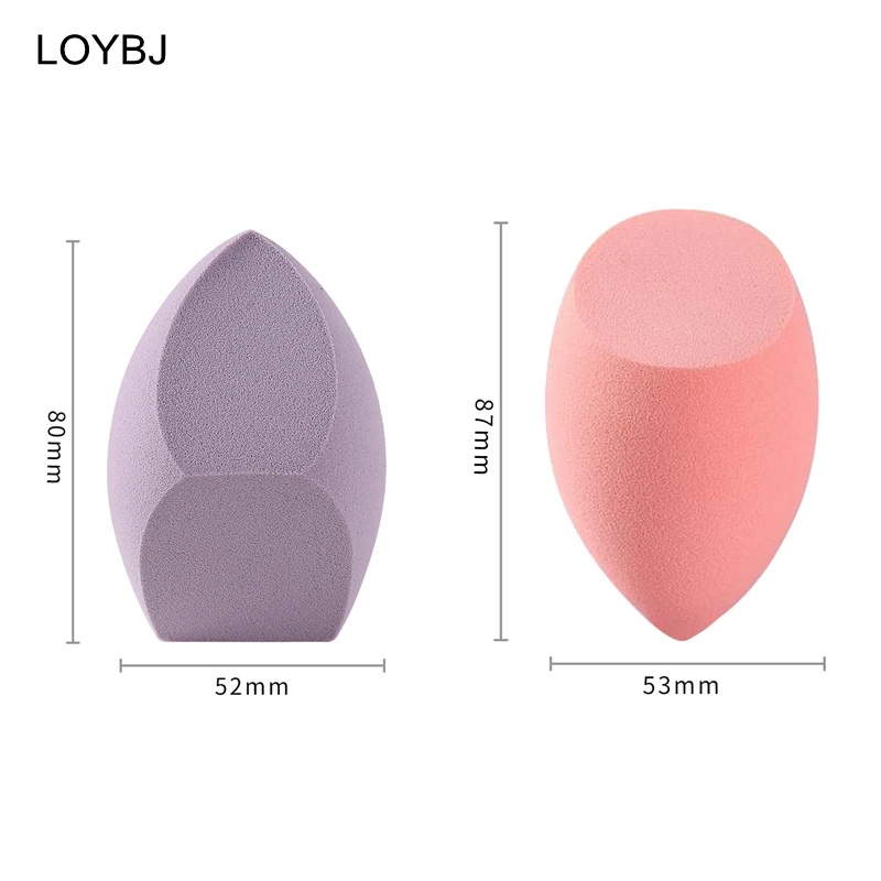 Makeup Sponge Set 1/2Pcs Big Size Smooth