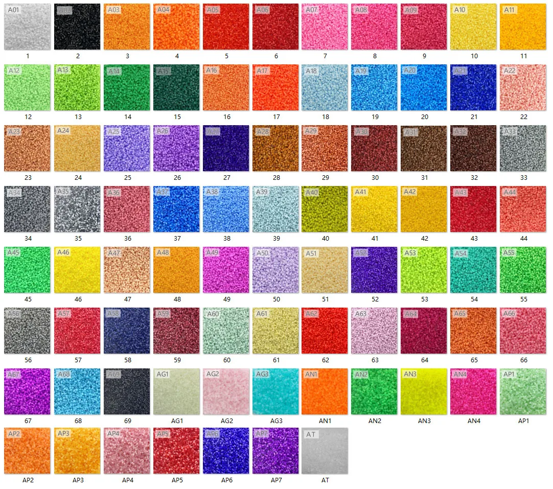 Hama Beads 2.6mm 1200pcs/Box Packing Easy to Store For Kids Perler Iron Beads Fuse Handmade Gift