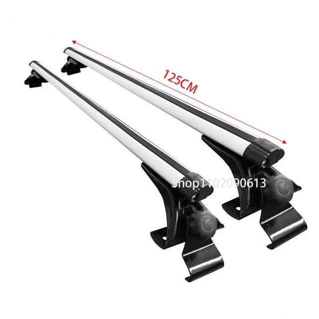 125CM 135CM Universal Car Roof Racks Kit No Need Original Roof Rail Aluminum Alloy Crossbar
