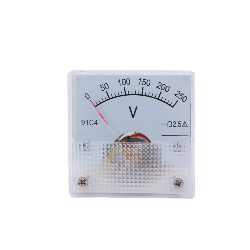 Analogico Pannello Meter Misuratore di Tensione Analogico Voltmetro  1 0  3V/ 5 0 15V Strumenti Didattici