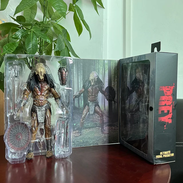 Neca predator Alisor shamanアクションフィギュア、プレデター