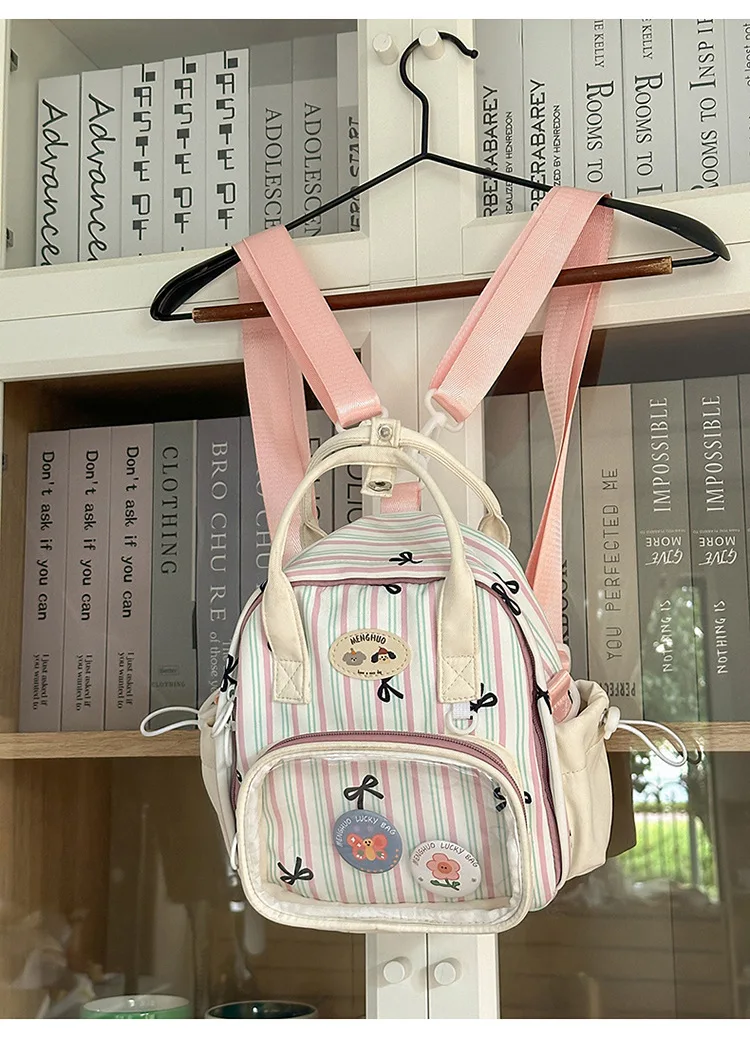 Kawaii Pastel Grid Harajuku Ita Tote Bag
