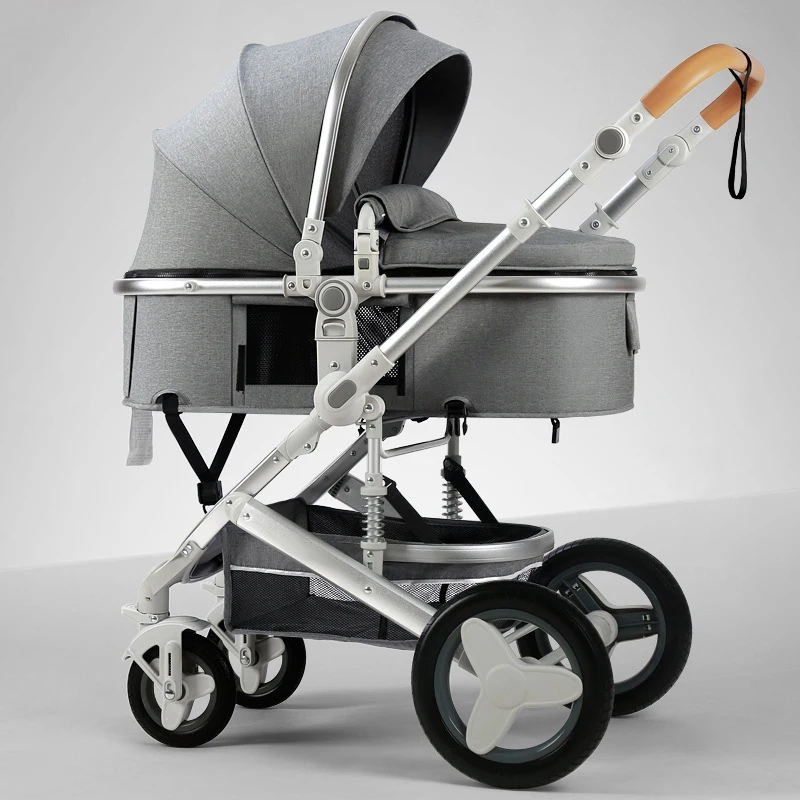 Newborn 2 In 1 Baby Stroller,Luxury high landscape baby carriage,Folding pram,travel Pushchair,baby trolley car,baby strollers