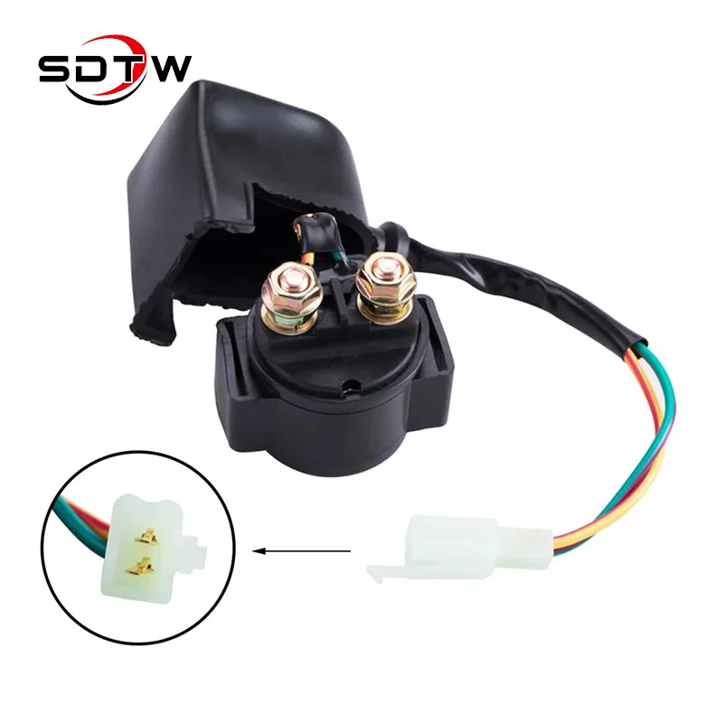 Motorcycle Starter Electromagnetic Relay for GY6 49cc 250cc ATV 4-stroke Starter