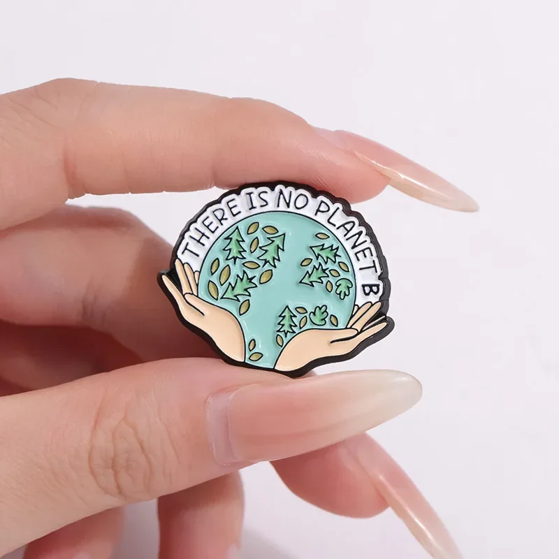 Eco-Friendly Enamel Pins - Custom Earth Day Brooches & Nature-Inspired Lapel Badges (Wholesale Jewelry Gifts)