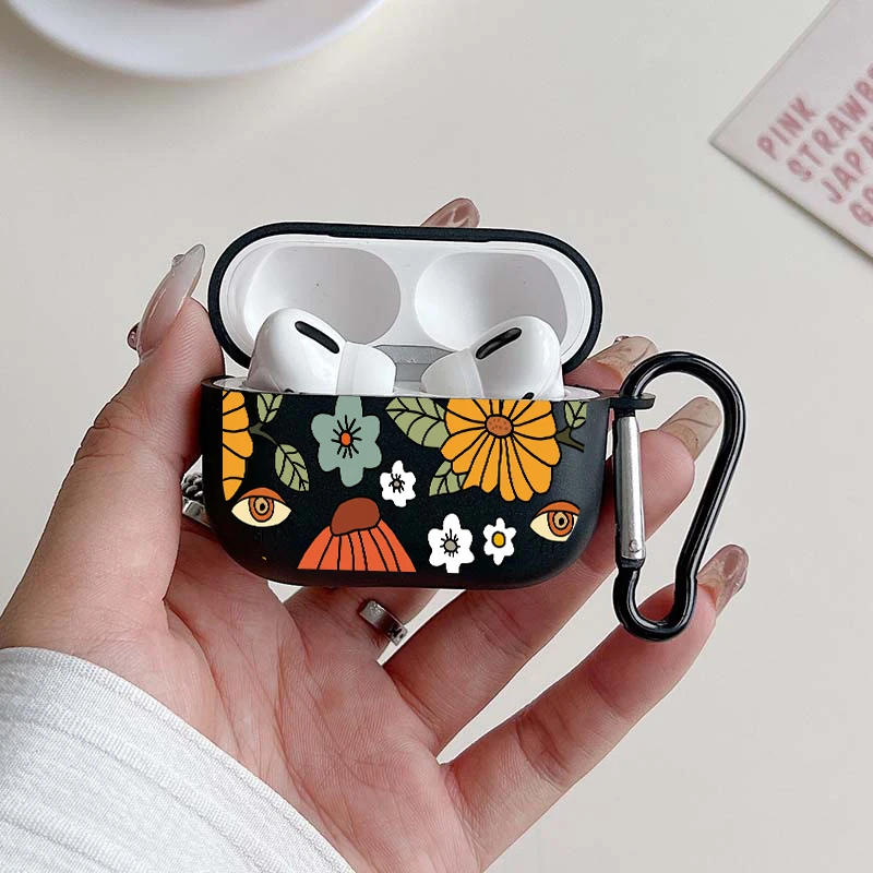 Floral Mushroom Earphones Case for Airpods