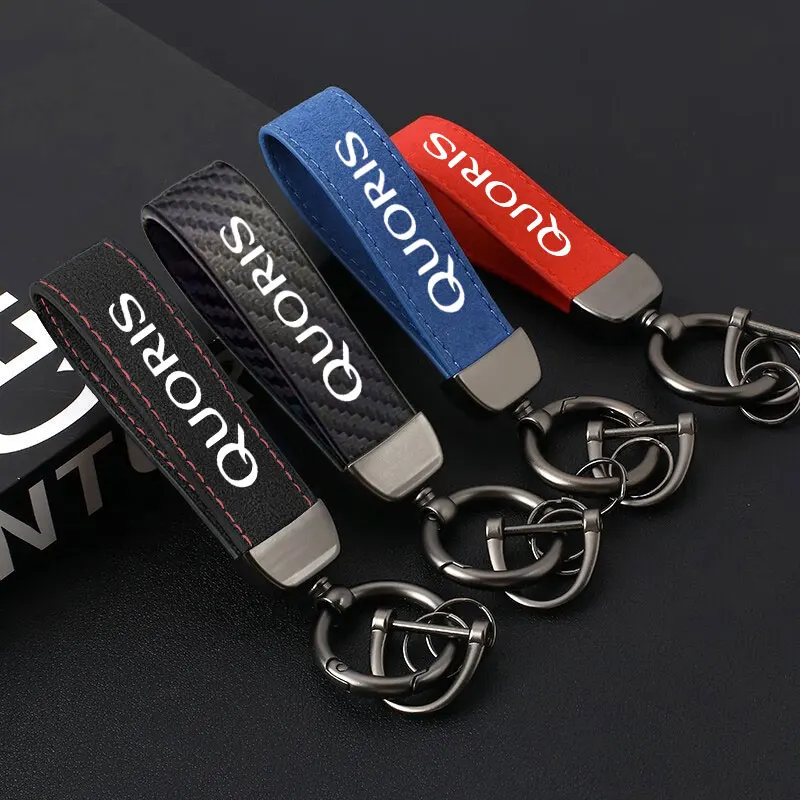 

Car Keychain Horseshoe Buckle Keyring Personality Fashion Pendant Gift Multiuse Horseshoe Buckle For KIA Quoris Car Accessories