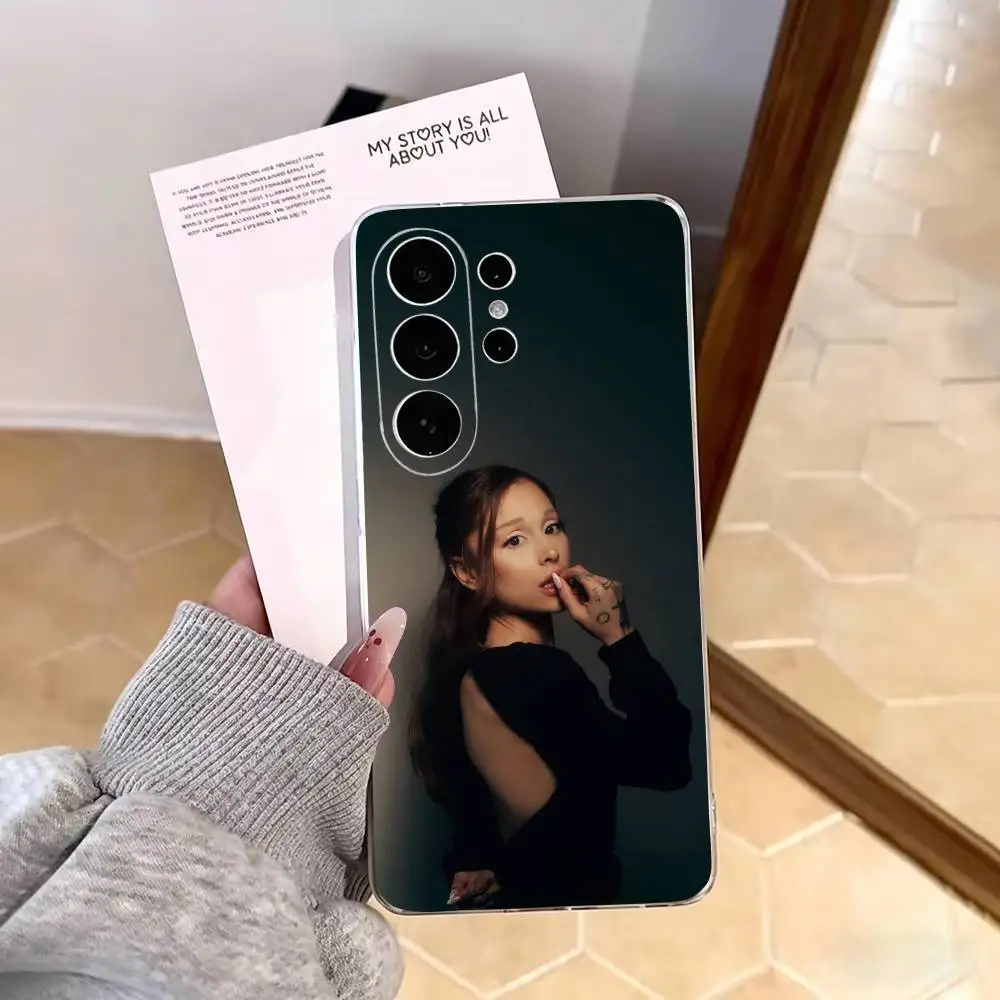 Ariana G. Grande Petal Silicone Soft Phone Case Cover