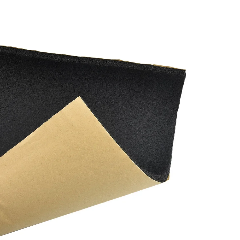 

1pc Car Van Sound Proof Deadening Insulation Rubber Adhesive 30x50cm Cell Foam 10mm Replacement Interior Accessory