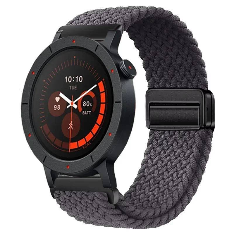 Premium Nylon Loop Watch Strap with Magnetic Closure - Universal Fit