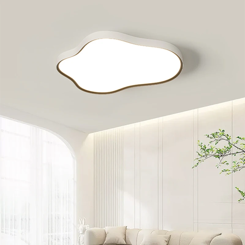 

Cloud White Nordic Ceiling Lamp Round Soft Light Household Lighting Modern Lustres Bedroom Luminaria Living Room Deco Lamparas