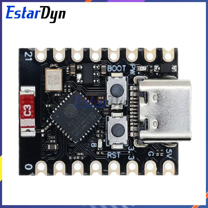 รูปสินค้า บอร์ดพัฒนา ESP32-C3 Mini สำหรับโปรเจกต์ IoT