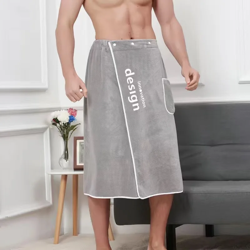 New Soft Beach Pool Bath Towels Microfiber Swim Wearable Adult Spa Men Body Face Towel Running Blanket Travel Swimming Bathrobe
