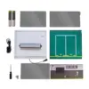 1/32 Assemble Diorama LED Lighting Garage Collection Gifts Acrylic Display Case Simulation Parking Lot Model for Home Decoration 3