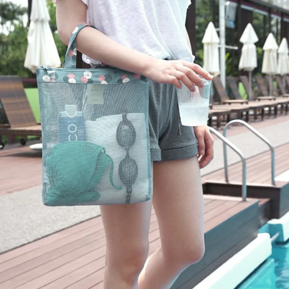 Suppleis Bags Swim Capacity Large Multifunction