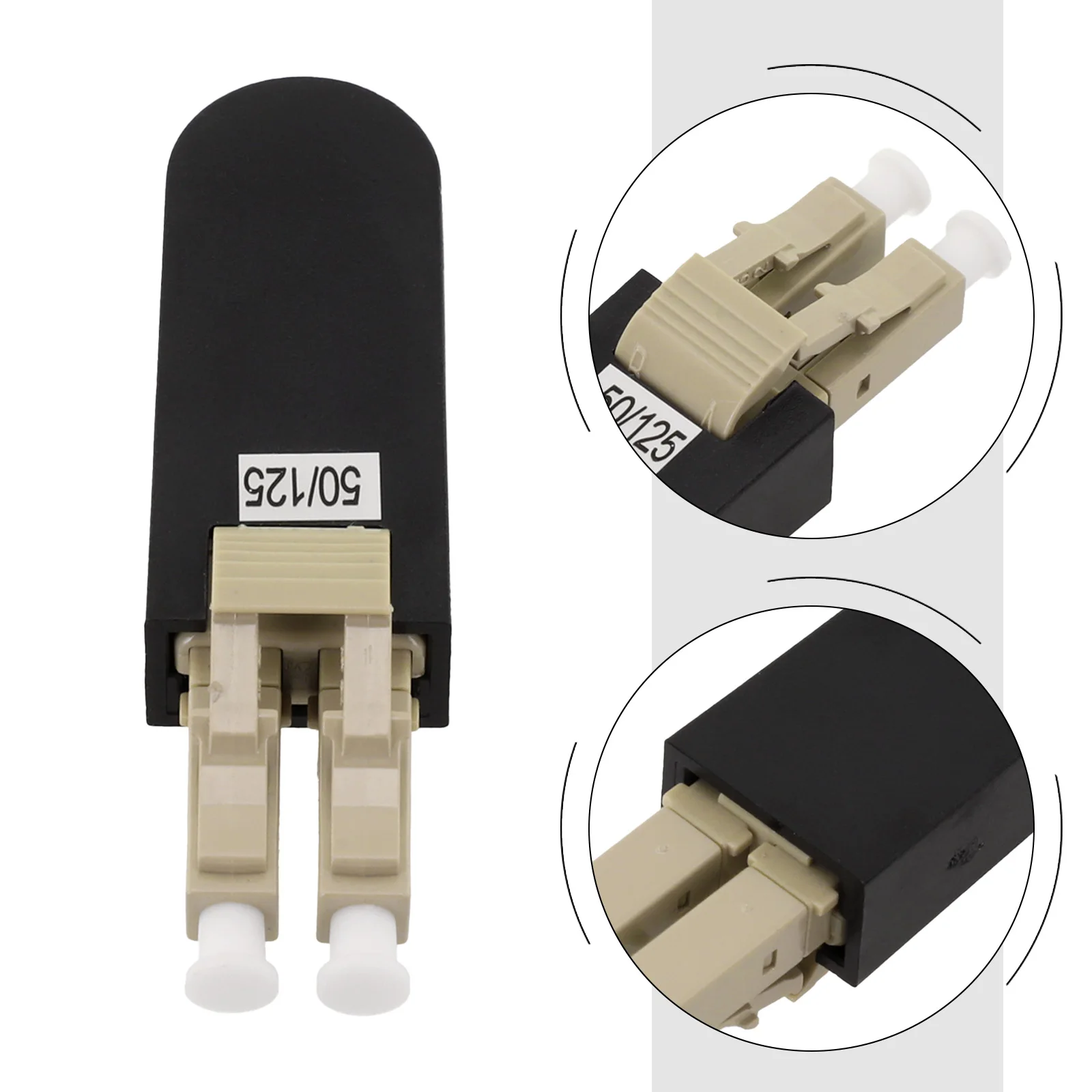 Fiber Loop Back SC/UPC LC/UPC Fiber Optical Loopback Adapter Single Mode SM/MM OM3 OM4 Double SC Optical Fiber Connector