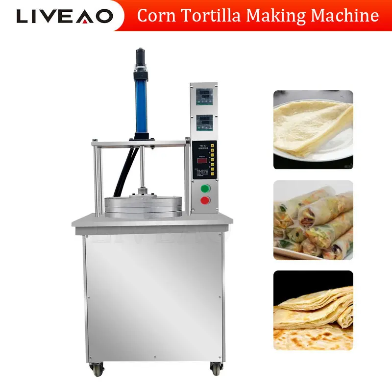 Tortilla Idraulica Automatica Pancake Chapati Che Fa Macchina Rotimatic Roti Flat Pancake Maker Machine