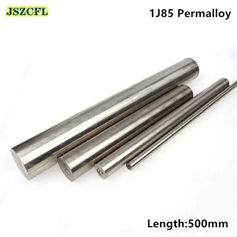 

High permeability 1J85 Permalloy rod diam 6-16mm Annealed iron-nickel alloy belt For Magnetic barrier device parts element 500MM