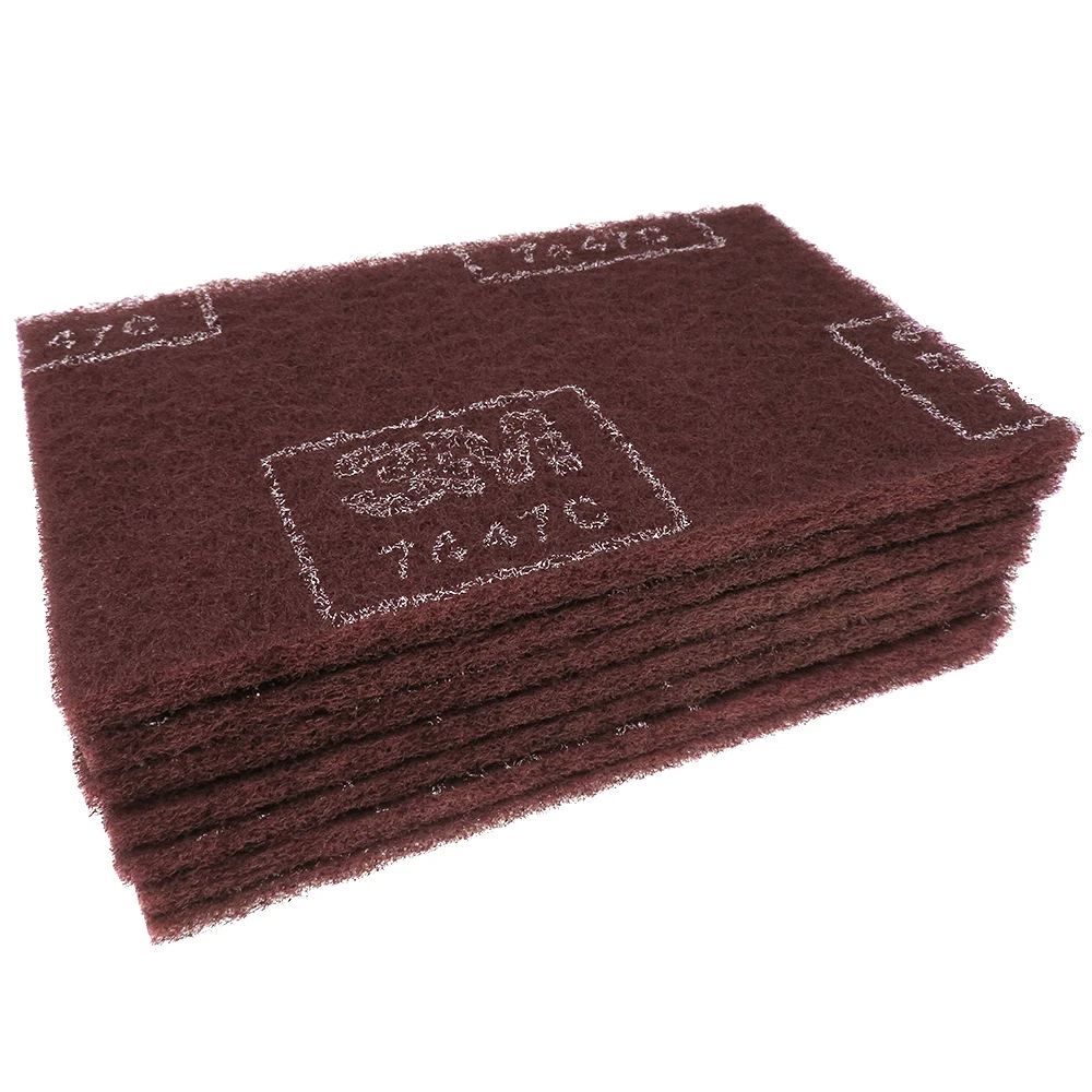 

5Pcs 6Inch X9Inch Scuff Pad Scouring Pad Scuffing Sanding Cleaning Blending Paint Surface Prep Adhesion for Automotive Polishing