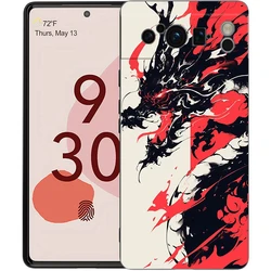 Chinese Dragon Shockproof Silicone Phone Case Cover - Pixel 9 (A1)