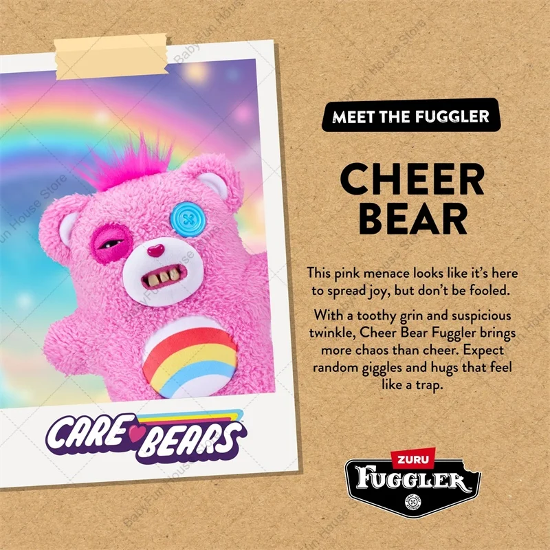 Original Fuggler Ugly Teeth Monster Plüschtiere Fugglers Die Powerpuff Girls Care Bears Love Fuggs Plüschpuppen Geburtstagsgeschenke – Detail 13