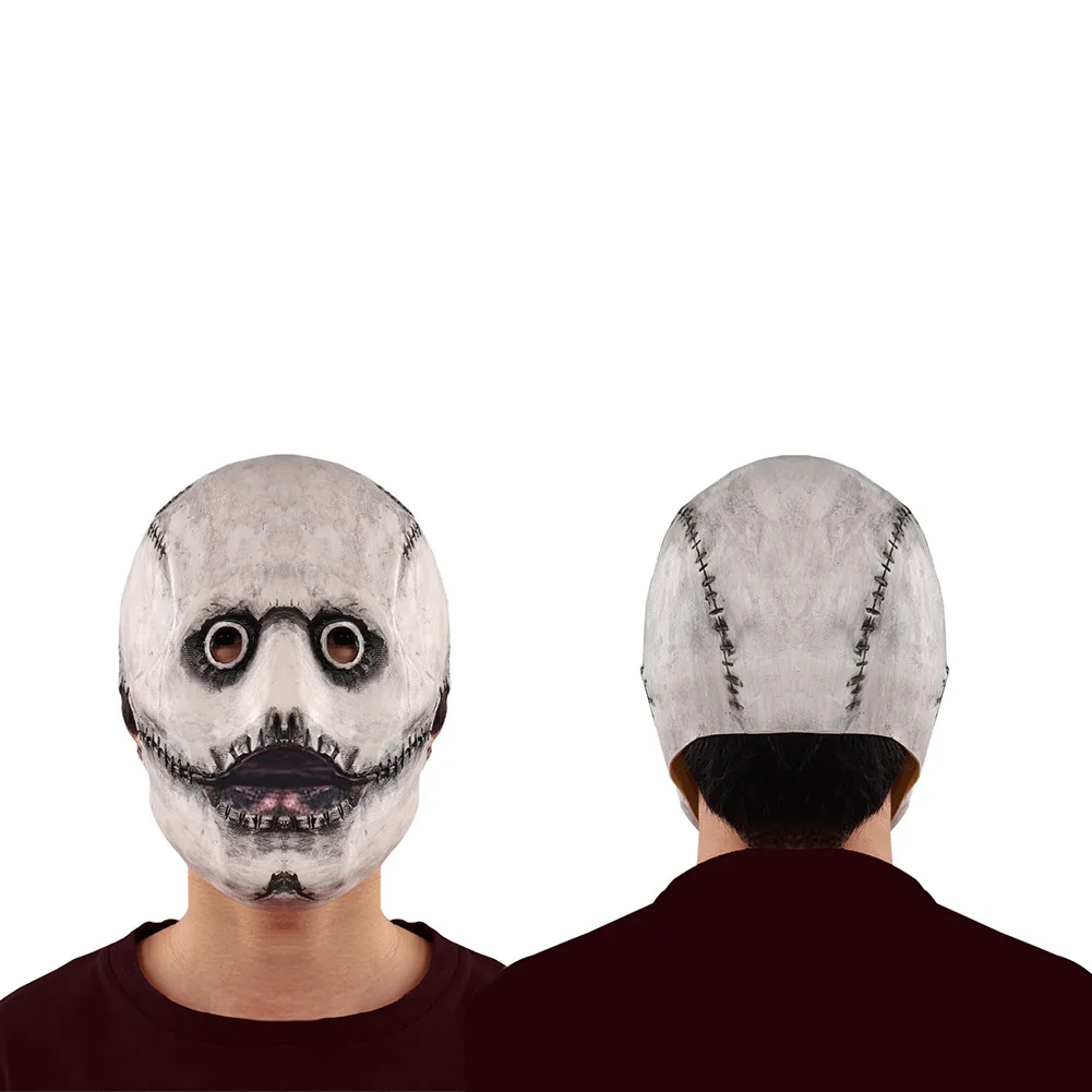 Band Slip Cosplay Knot Mick Mask Costume Accessories Joey Roleplay Fantasia Men Latex Headwear Halloween Masquerade Male Helmet