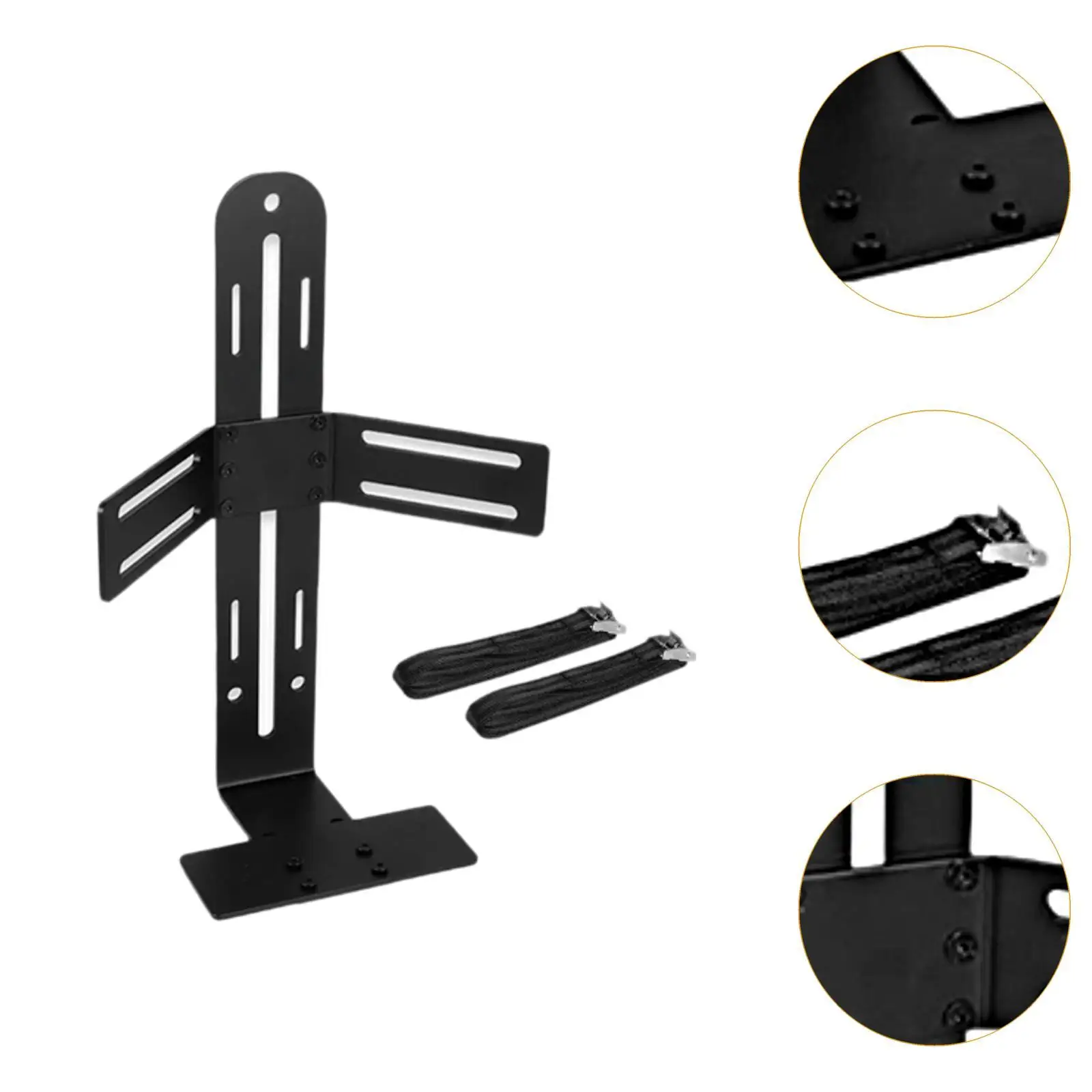 5 Gallon Water Cooling Mount Rack Stable Support Convenient Universal Water Cooling Bucket Holder Steel for Utvs Mower RV Carts