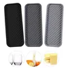 23*9cm Kitchen Silicone Sink Holder Soap Dispenser Countertop Tray Bathroom Shower Shampoo Bottle Storage Tray Draining Pad 1