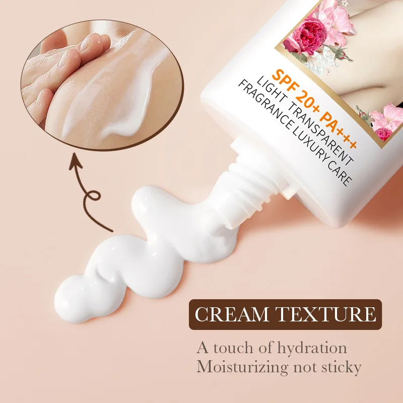 Vitamin C Body Plain Cream Sunscreen Whitening Body Lotion Red Pomegranate Isolation and Protection Spray