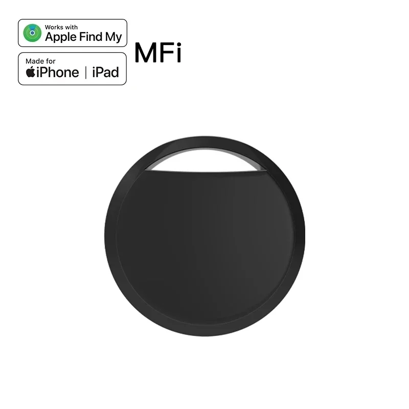 GPS Smart Air Tag Bluetooth Anti-loss Device for Apple Smart Tracker for Key Luggage Wallet Works Find My (iOS Only) Wireless