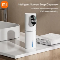 Xiaomi Touchless Soap Foam Dispenser 5 Gear Smart Temperature Time Display Automatic Infrared Sensor Soap Dispensers Hand Washer